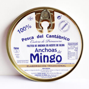 ANCHOAS SANTOÑA – TARRO 32 FILETES – Conservas Mingo