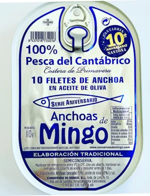 10 Filetes Anchoa Costera Primavera